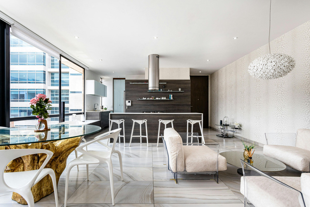 Creating Zones in Open-Plan Condos